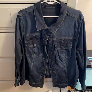 3x Kut From Kloth Dark Jean Jacket